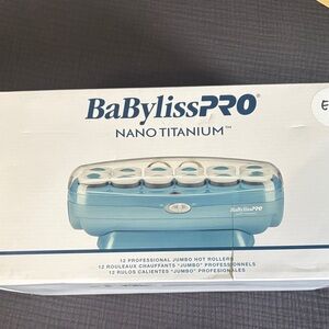 BaByliss Nano Titanium Hot Rollers - Teal
